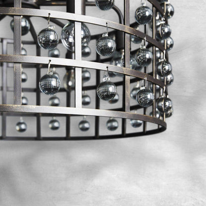 La Cage Round Chandelier 6/8/12 Light - GILDLAMPS