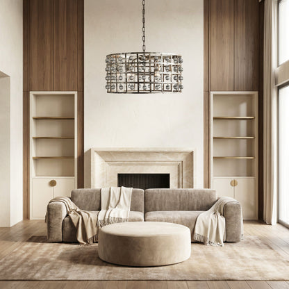 La Cage Round Chandelier 6/8/12 Light - GILDLAMPS