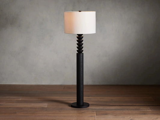 Lathe Floor Lamp - GILDLAMPS