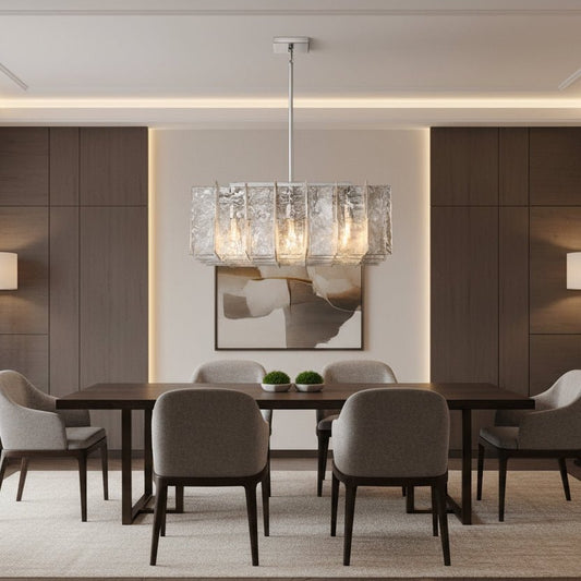 Latracy Square Chandelier 37" - GILDLAMPS