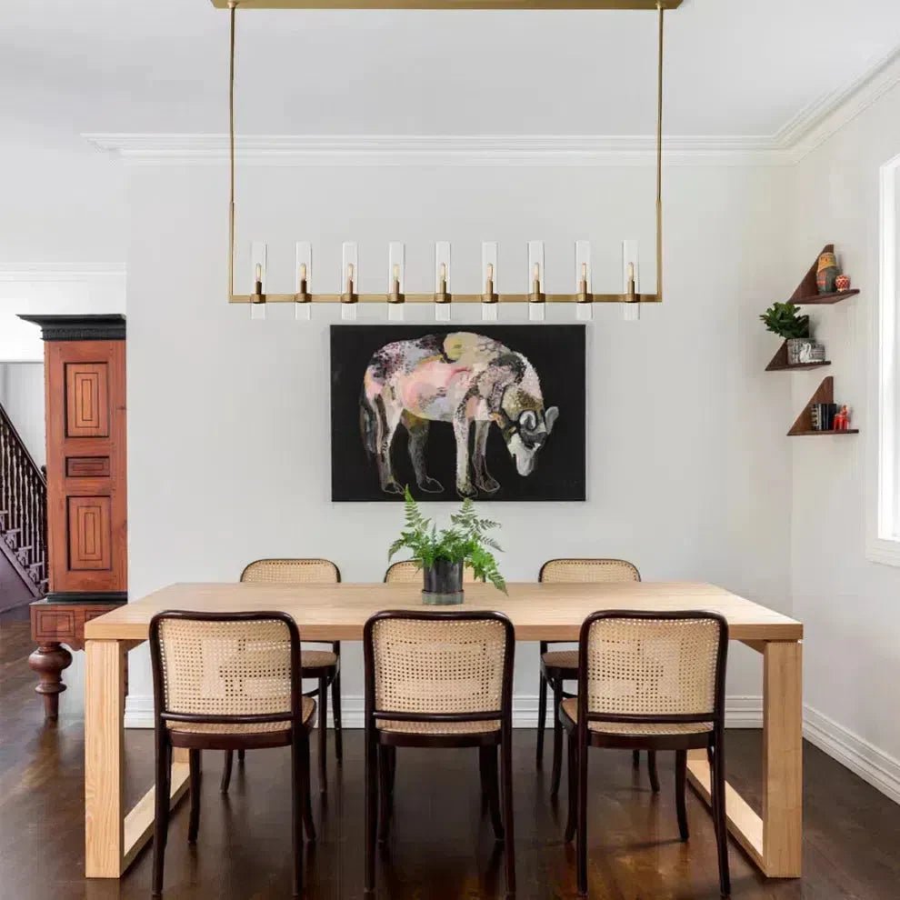 Lavelle Linear Chandelier 59" - GILDLAMPS
