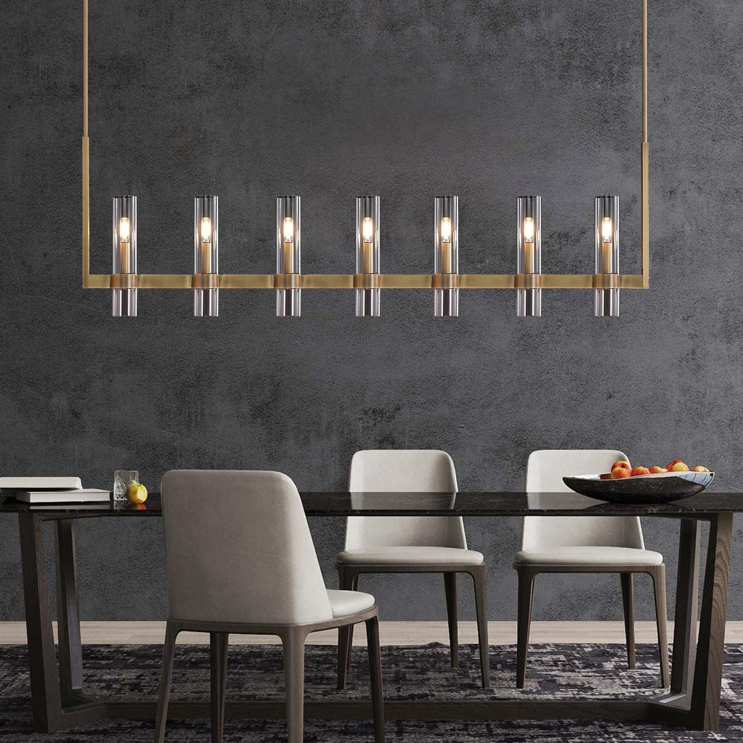 Lavelle Linear Chandelier 59" - GILDLAMPS