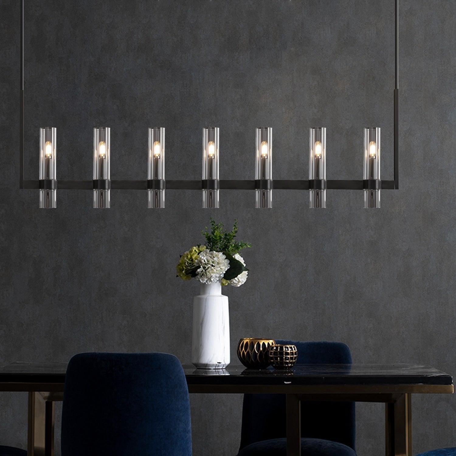 Lavelle Linear Chandelier 59" - GILDLAMPS