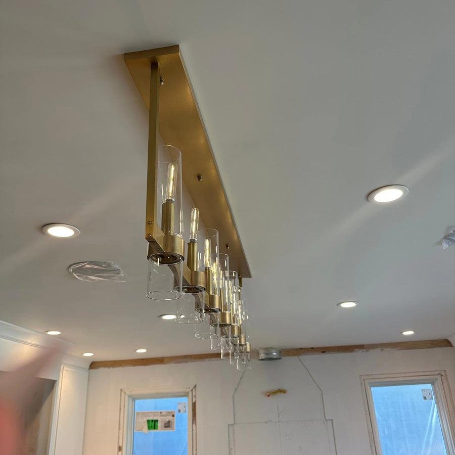 Lavelle Linear Chandelier 59" - GILDLAMPS