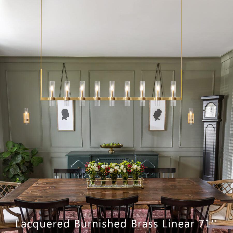 Lavelle Linear Chandelier 72" - GILDLAMPS