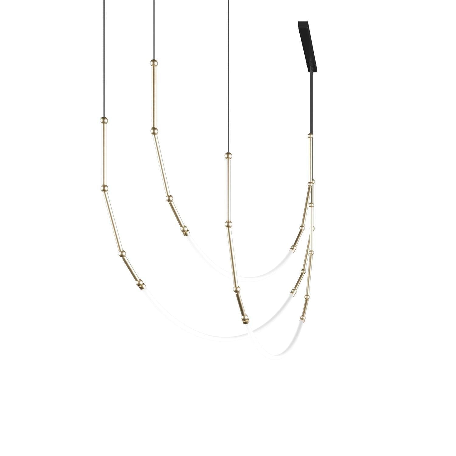 Leda Alabaster Chandelier - GILDLAMPS