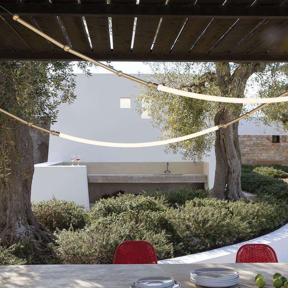 Leda Alabaster Chandelier - GILDLAMPS