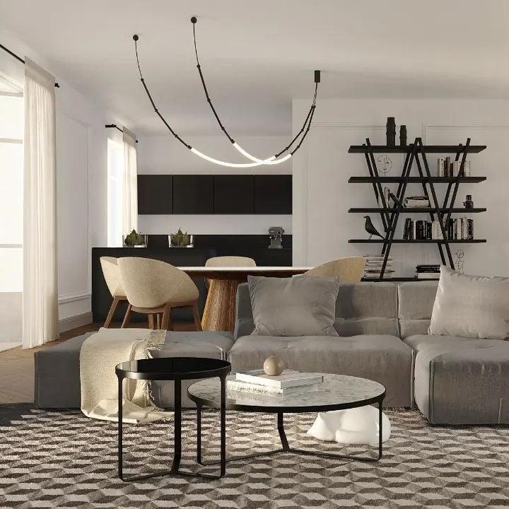 Leda Alabaster Chandelier - GILDLAMPS
