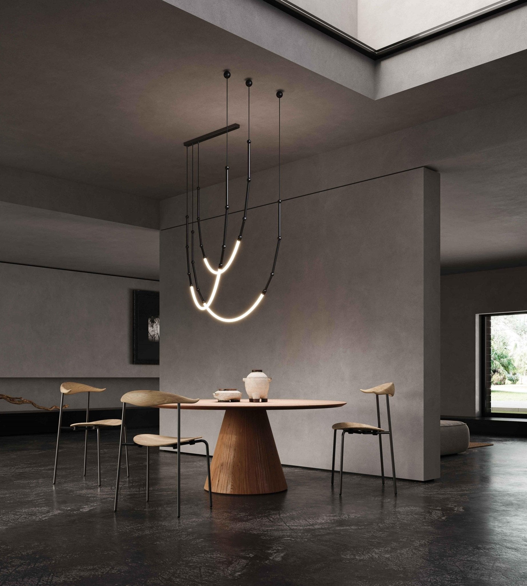 Leda Alabaster Chandelier - GILDLAMPS