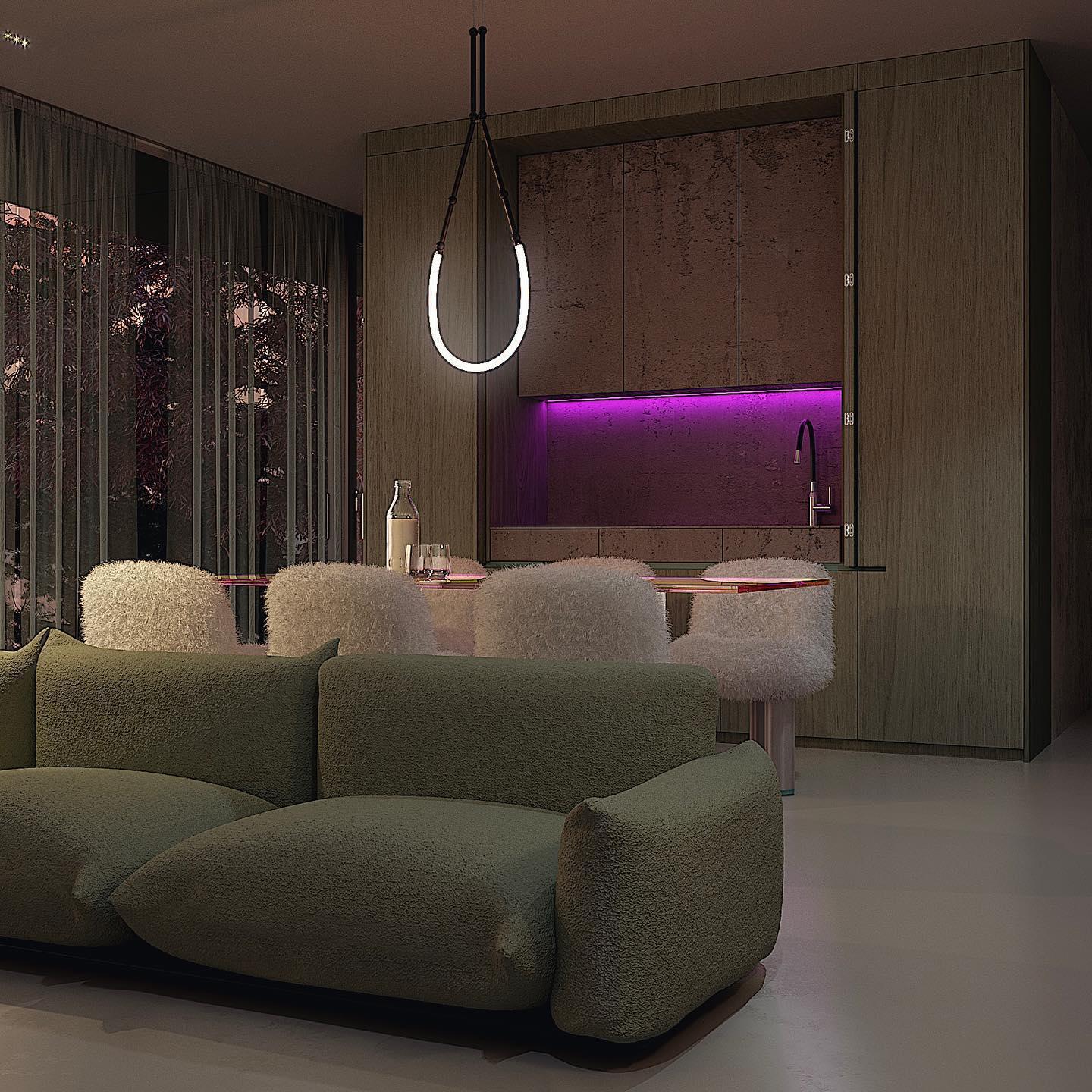 Leda Alabaster Chandelier - GILDLAMPS