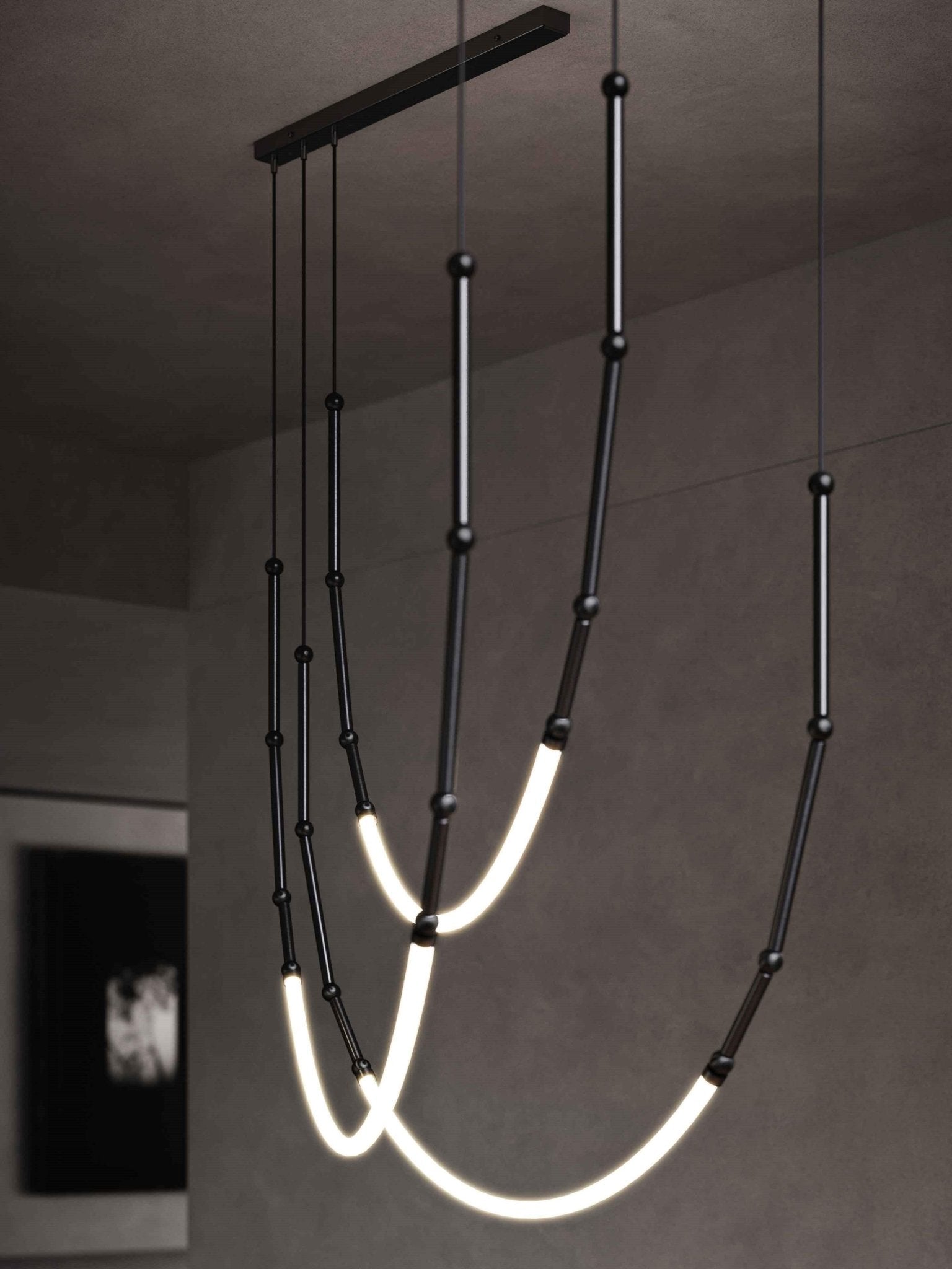 Leda Alabaster Chandelier - GILDLAMPS