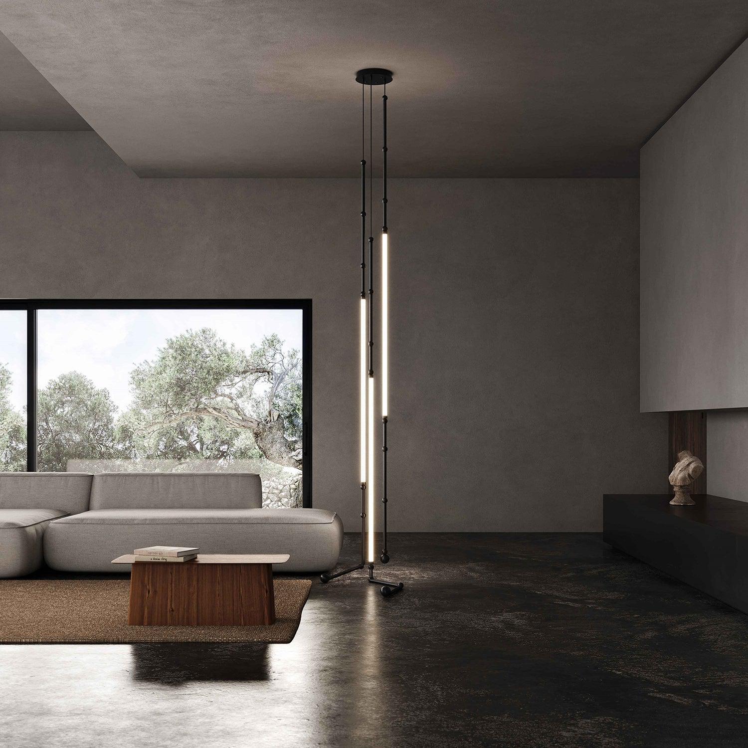 Leda Alabaster Chandelier - GILDLAMPS