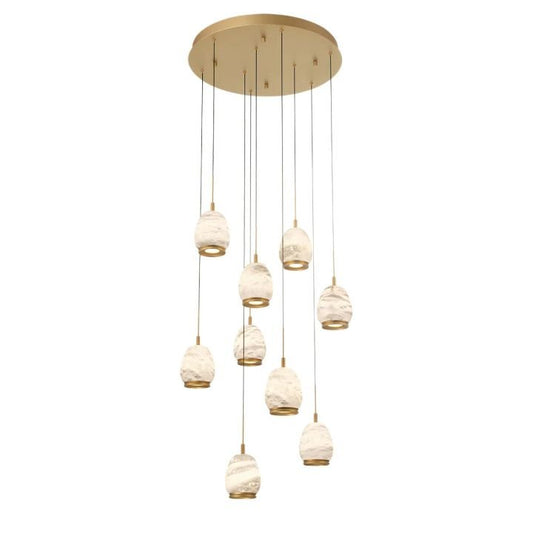 Leemy Round LED Chandelier - GILDLAMPS