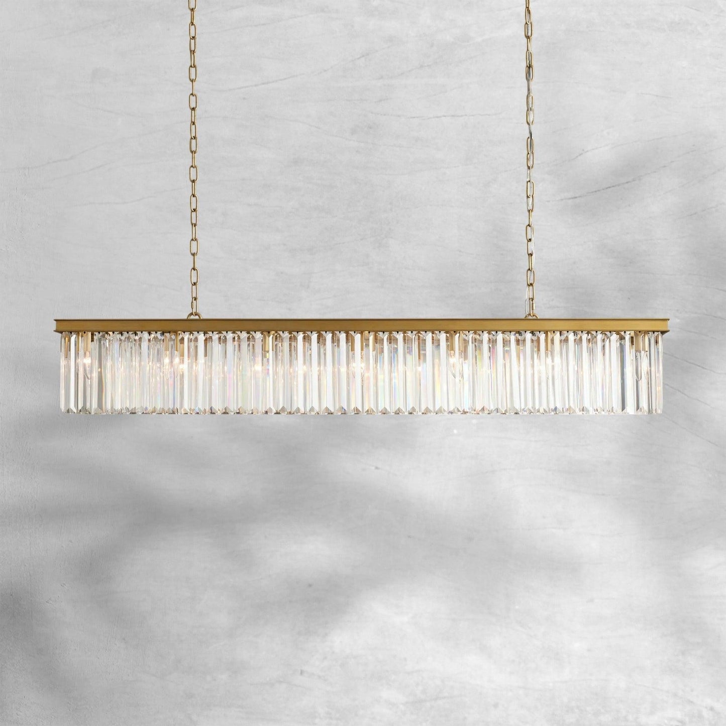 Leyland Rectangular Chandelier 60''72'' - GILDLAMPS