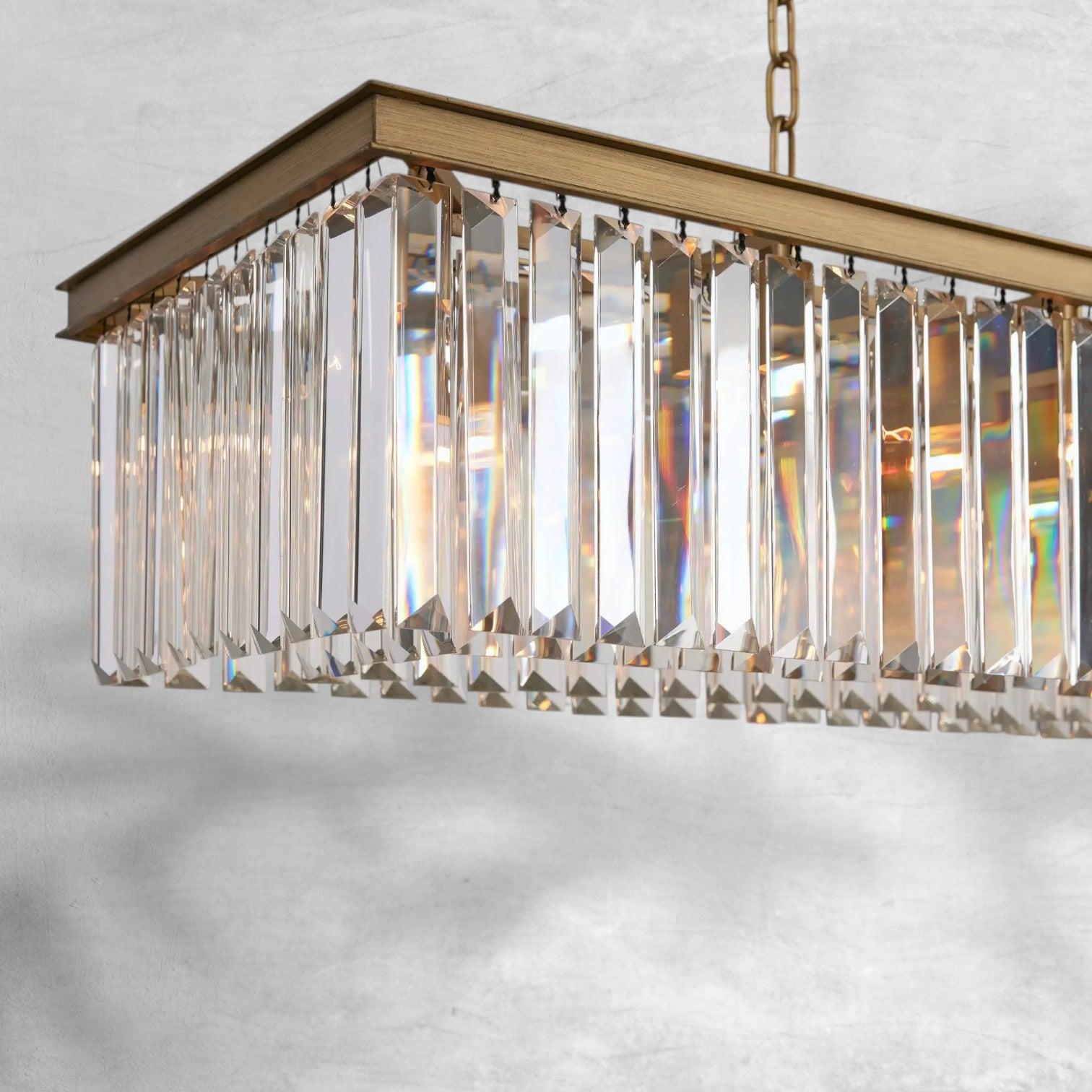 Leyland Rectangular Chandelier 60''72'' - GILDLAMPS