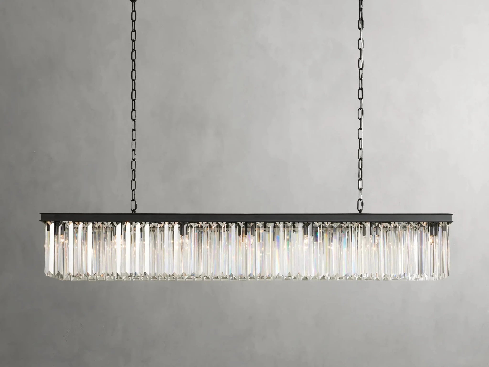 Leyland Rectangular Chandelier 60''72'' - GILDLAMPS