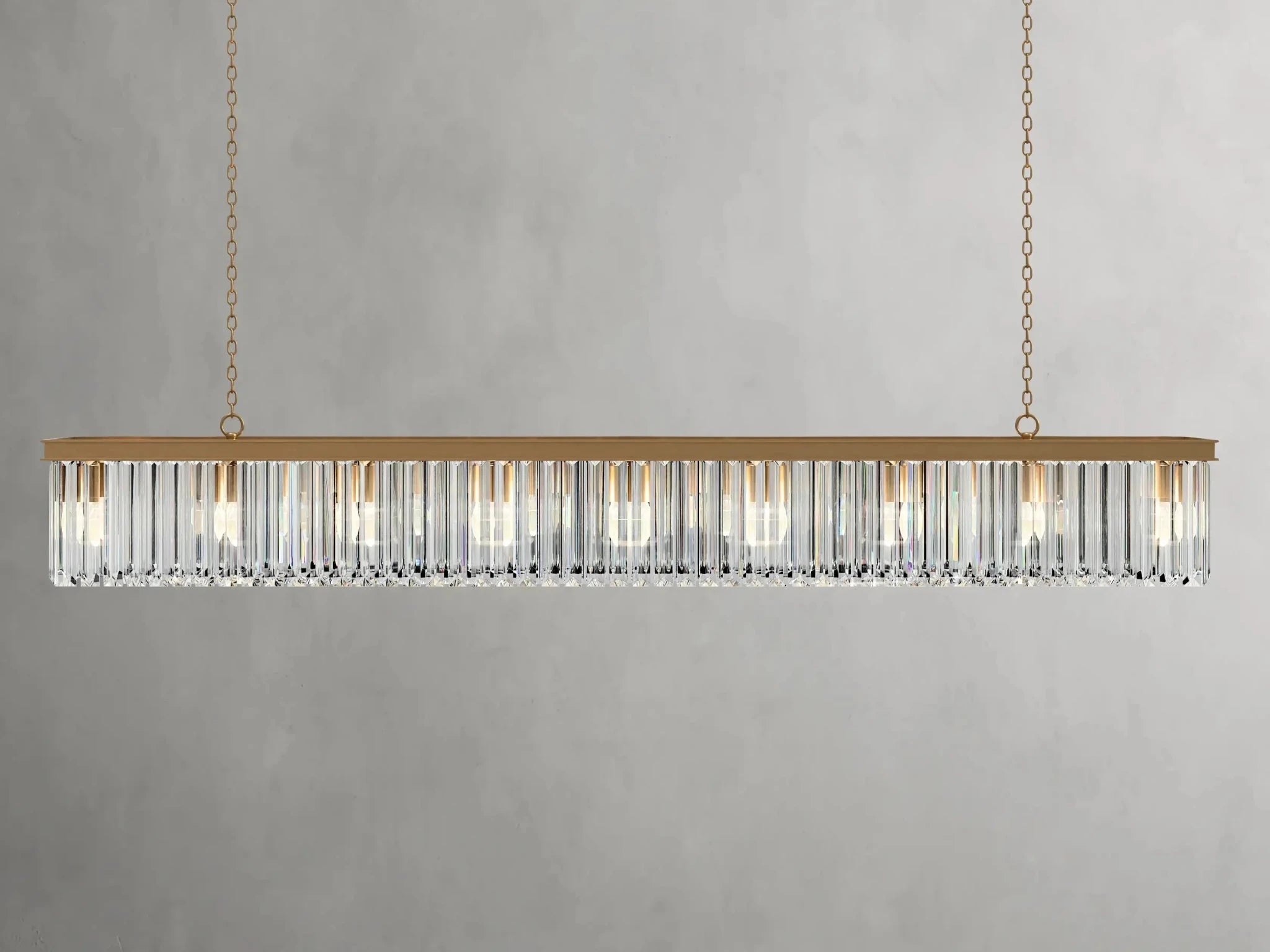Leyland Rectangular Chandelier 60''72'' - GILDLAMPS