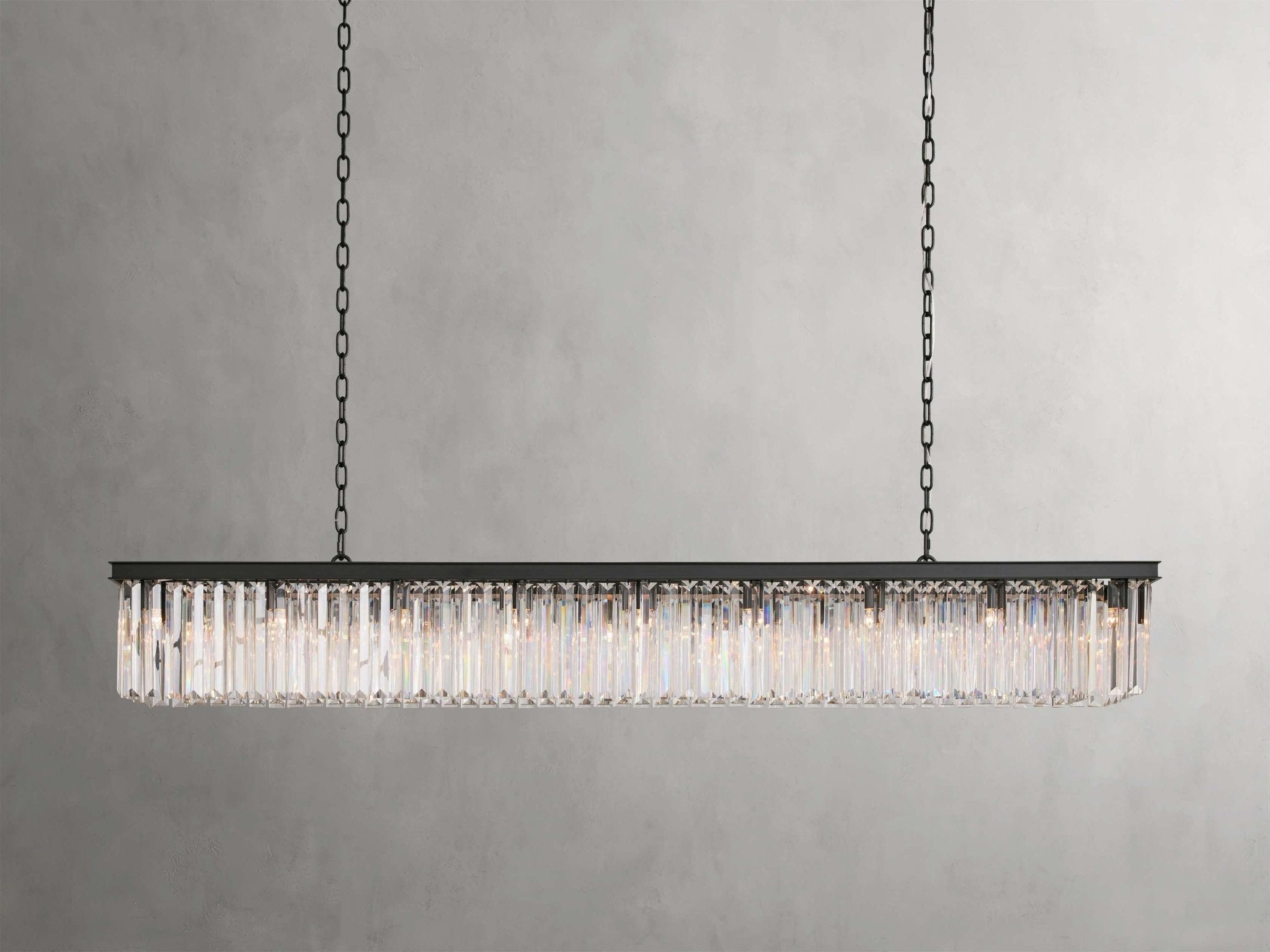 Leyland Rectangular Chandelier 60''72'' - GILDLAMPS
