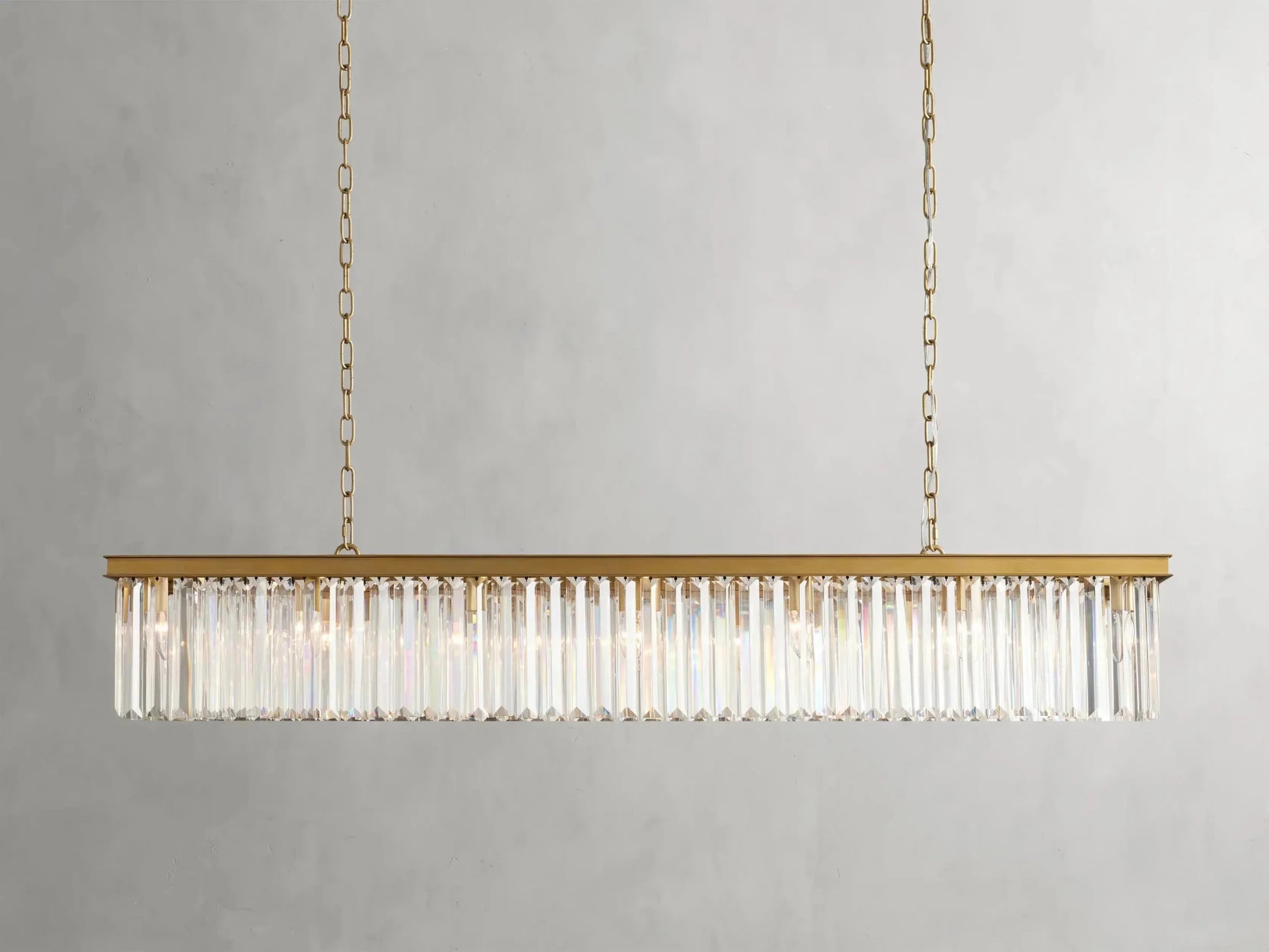 Leyland Rectangular Chandelier 60''72'' - GILDLAMPS