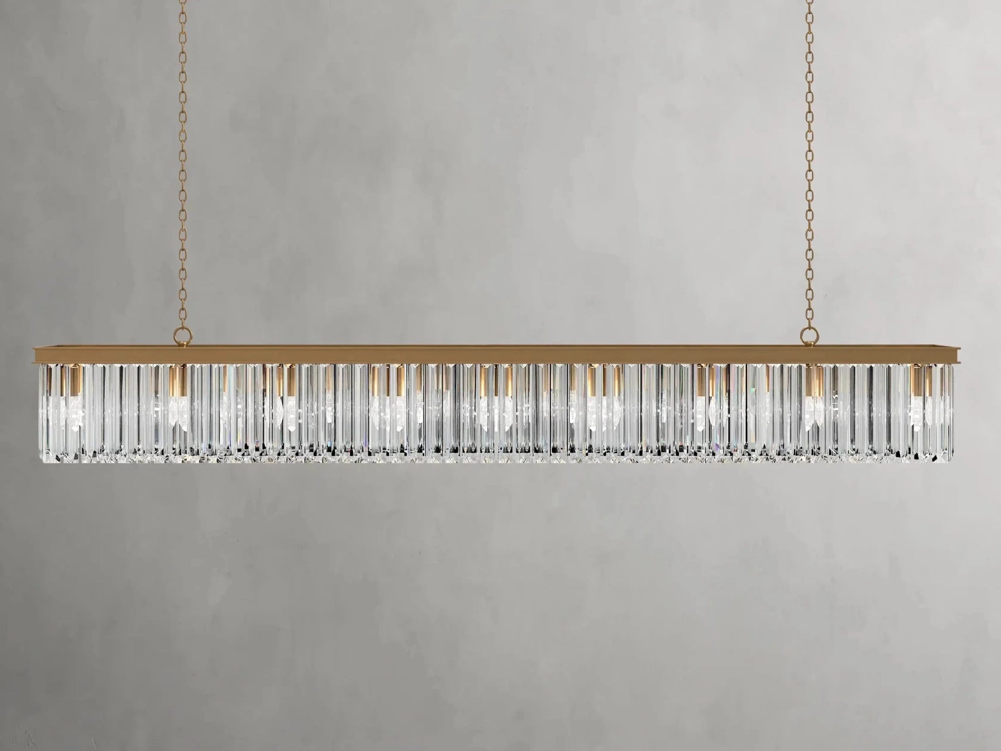 Leyland Rectangular Chandelier 60''72'' - GILDLAMPS