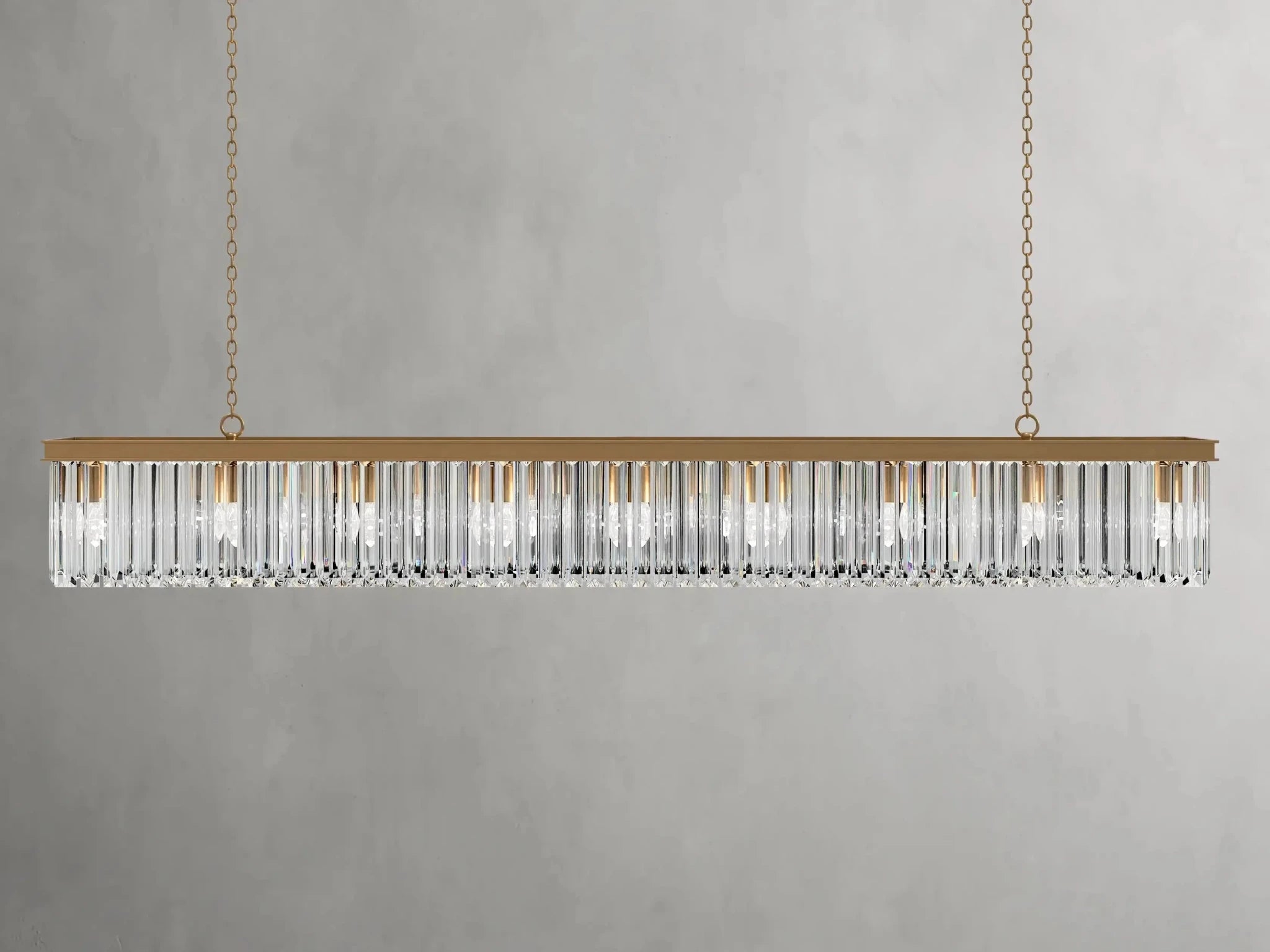Leyland Rectangular Chandelier 60''72'' - GILDLAMPS