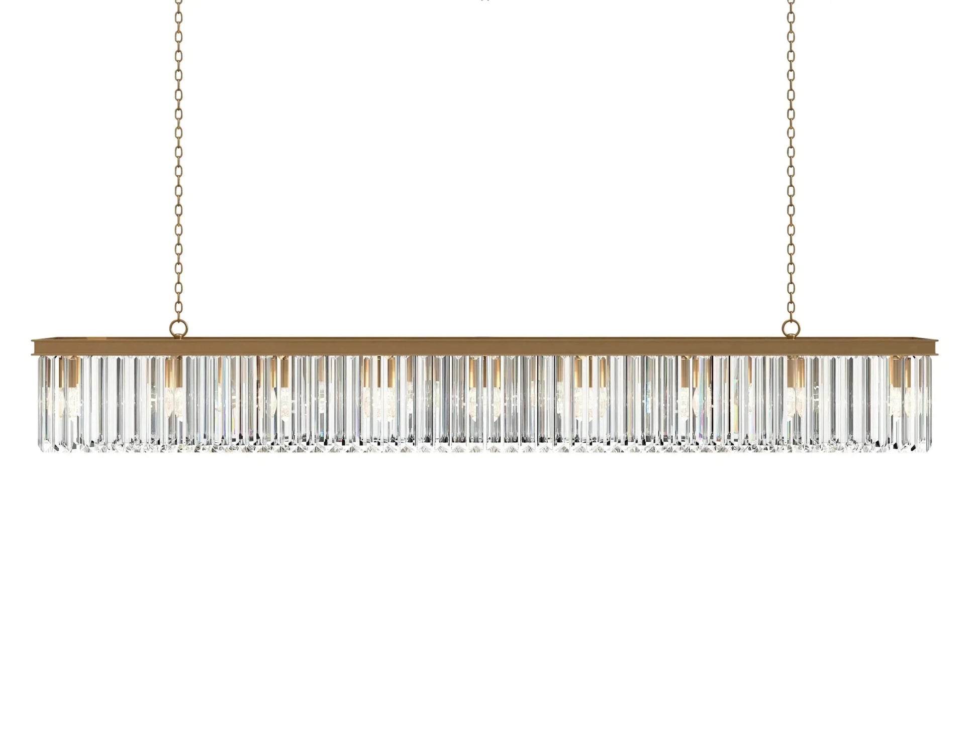 Leyland Rectangular Chandelier 60''72'' - GILDLAMPS