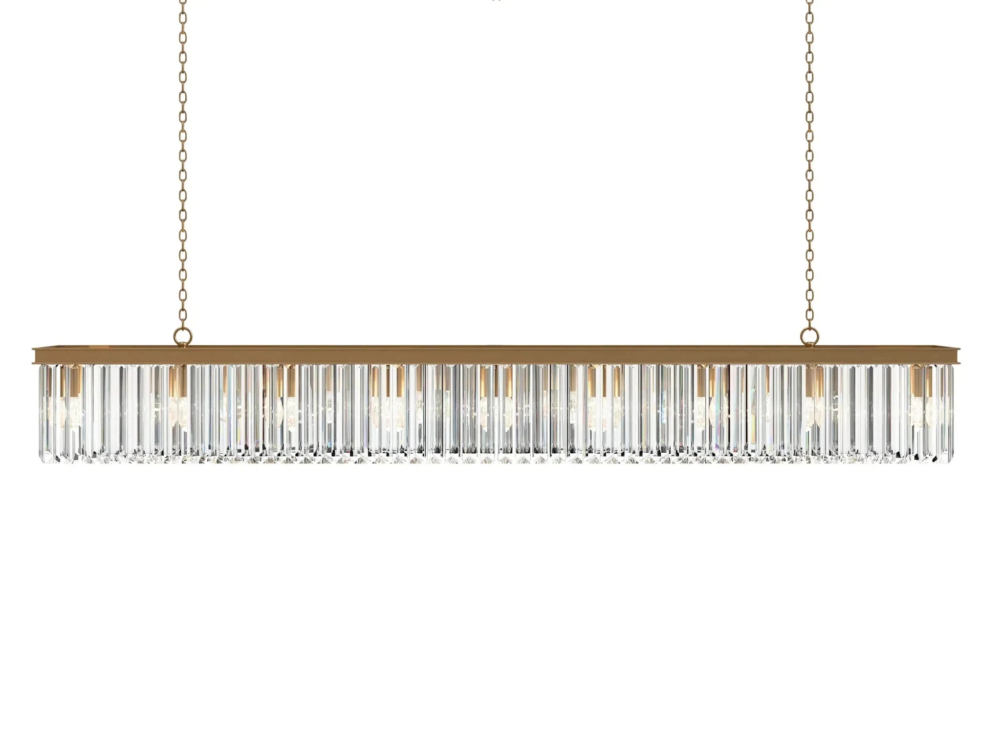 Leyland Rectangular Chandelier 60''72'' - GILDLAMPS