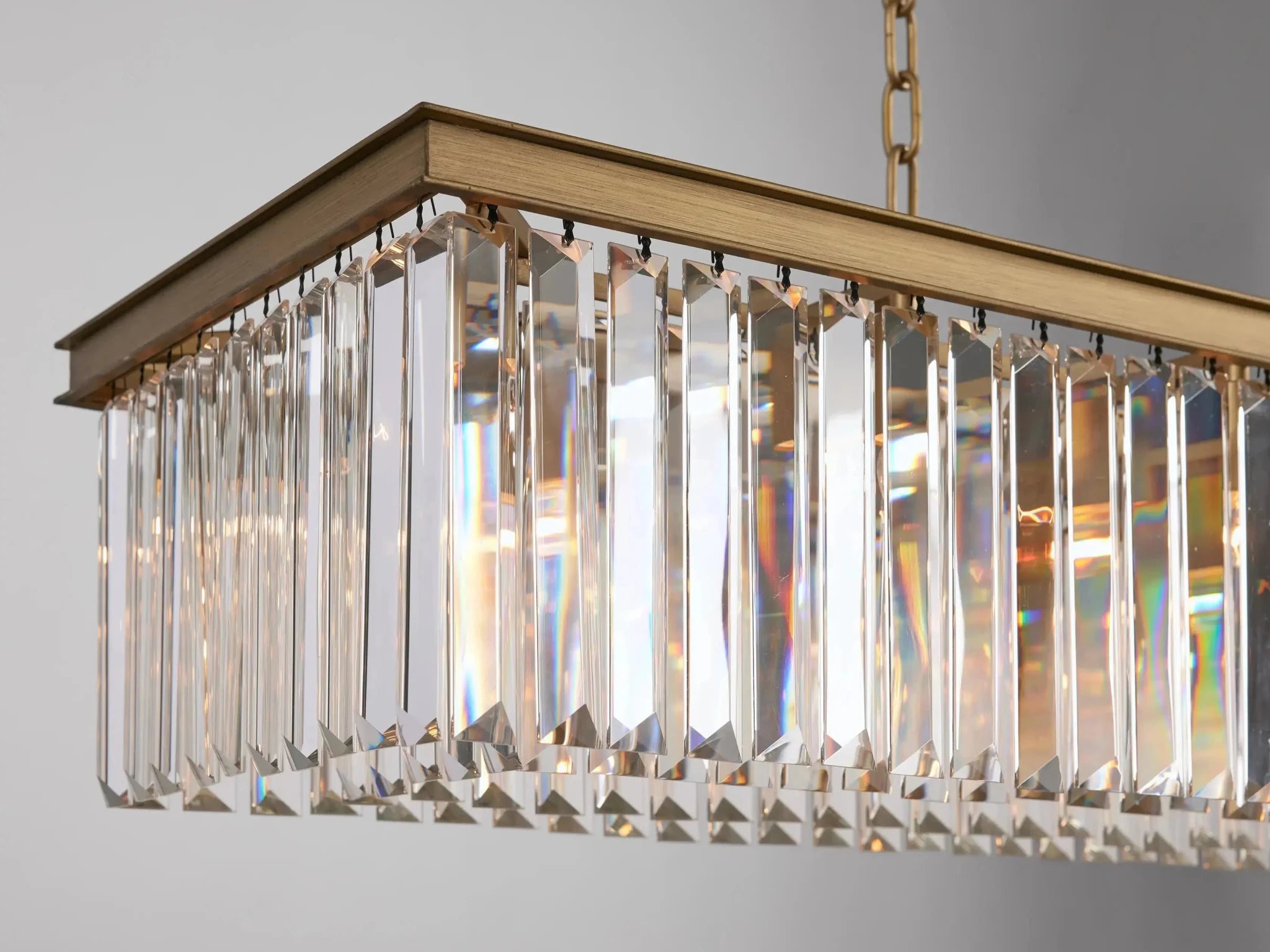 Leyland Rectangular Chandelier 60''72'' - GILDLAMPS