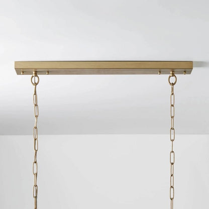 Leyland Tiered Rectangular Chandelier - GILDLAMPS