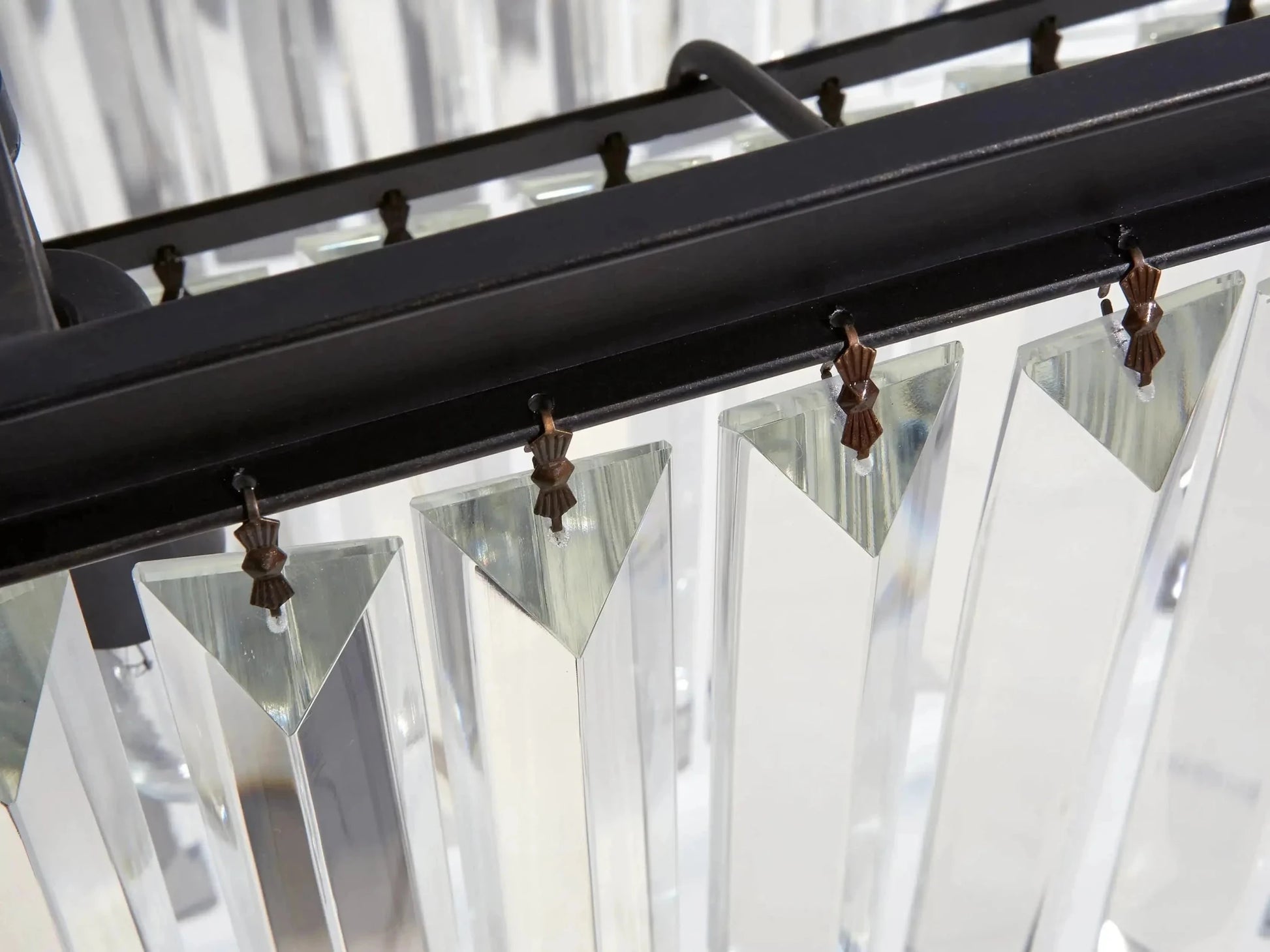 Leyland Tiered Rectangular Chandelier - GILDLAMPS
