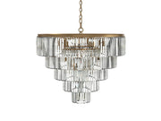 Leyland Tiered Round Chandelier - GILDLAMPS