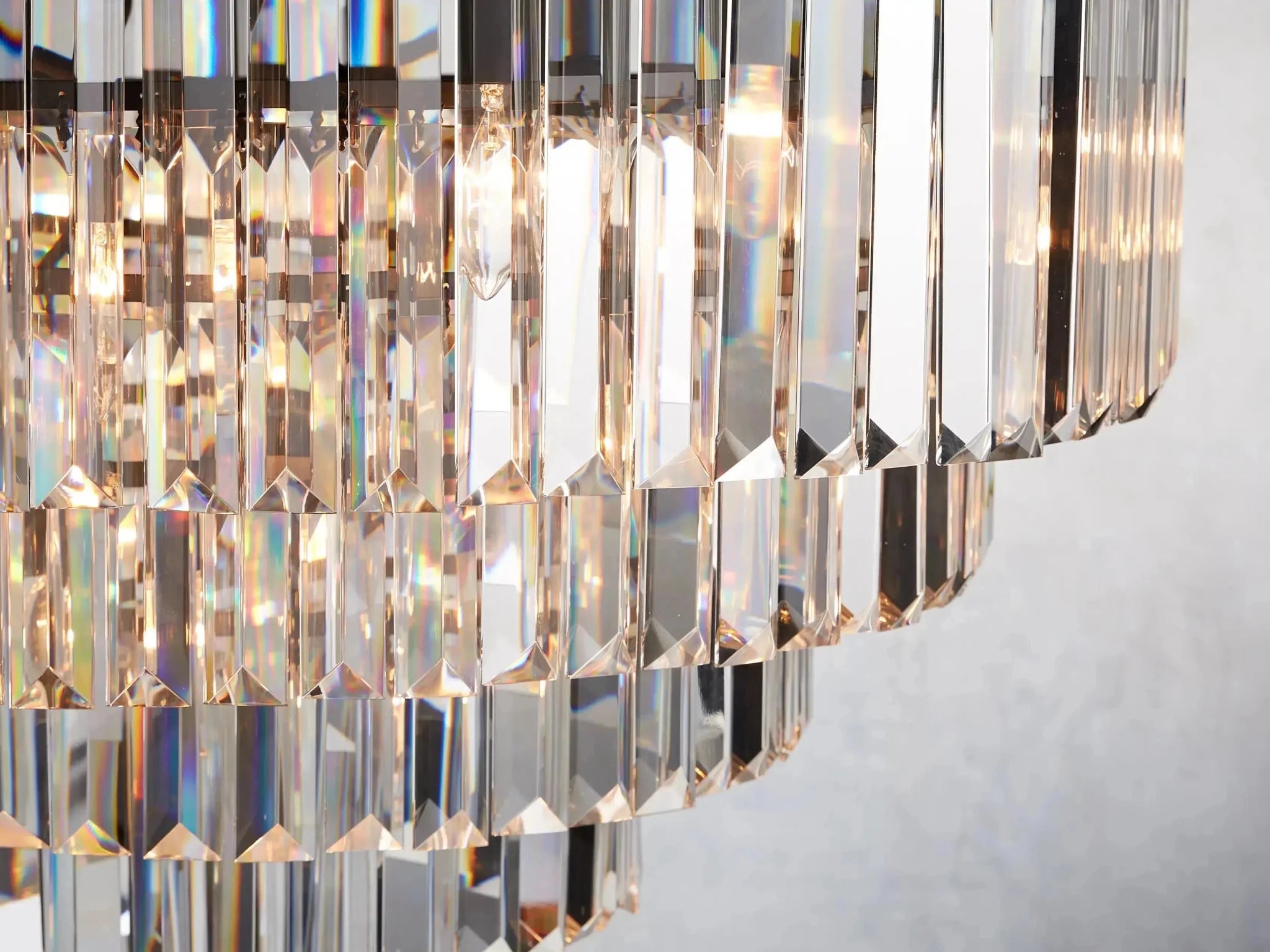 Leyland Tiered Round Chandelier - GILDLAMPS