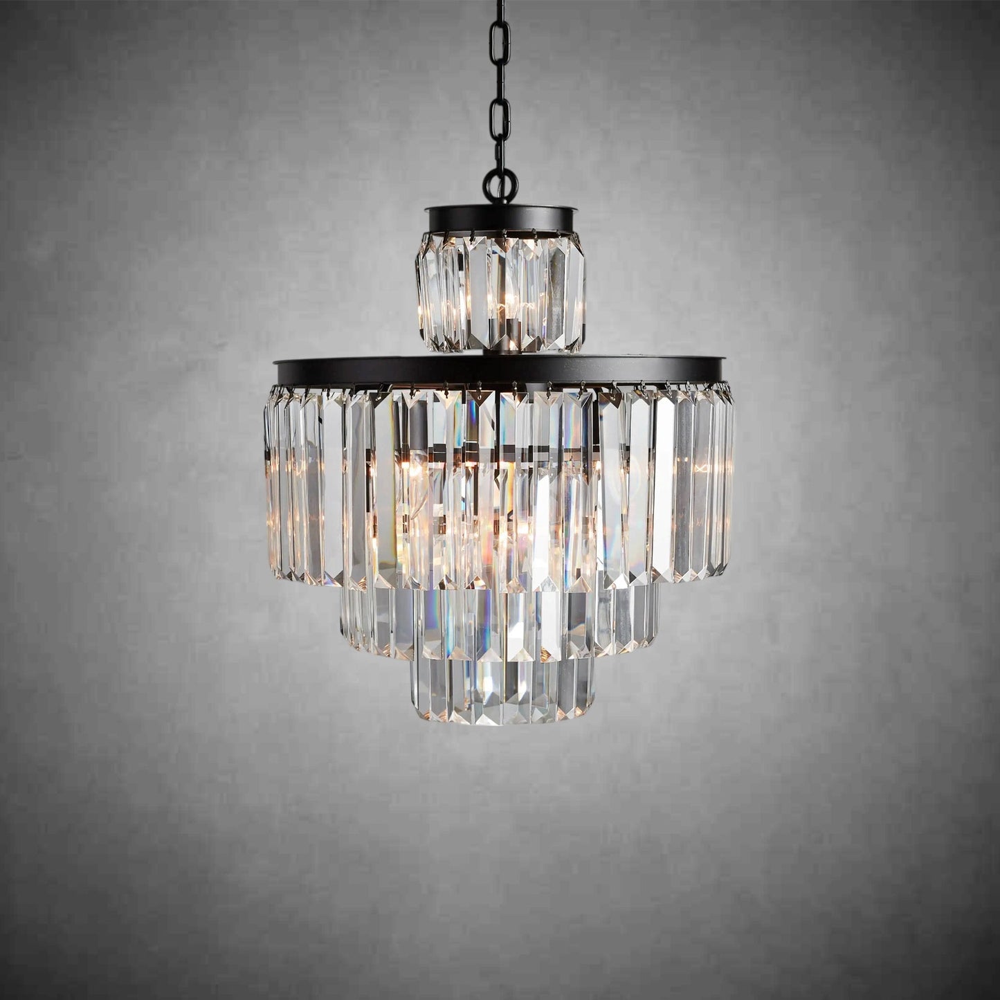 Leyland Tiered Round Chandelier Lighting - GILDLAMPS