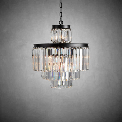Leyland Tiered Round Chandelier Lighting - GILDLAMPS
