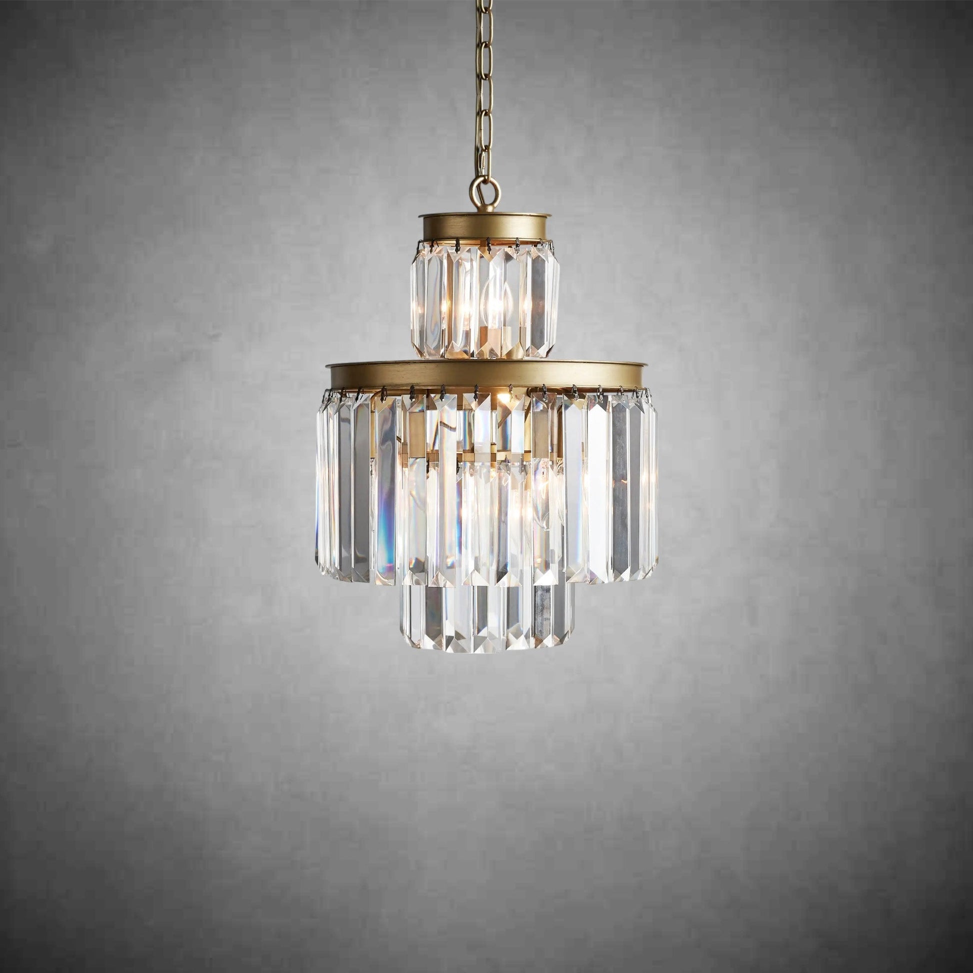 Leyland Tiered Round Chandelier Lighting - GILDLAMPS
