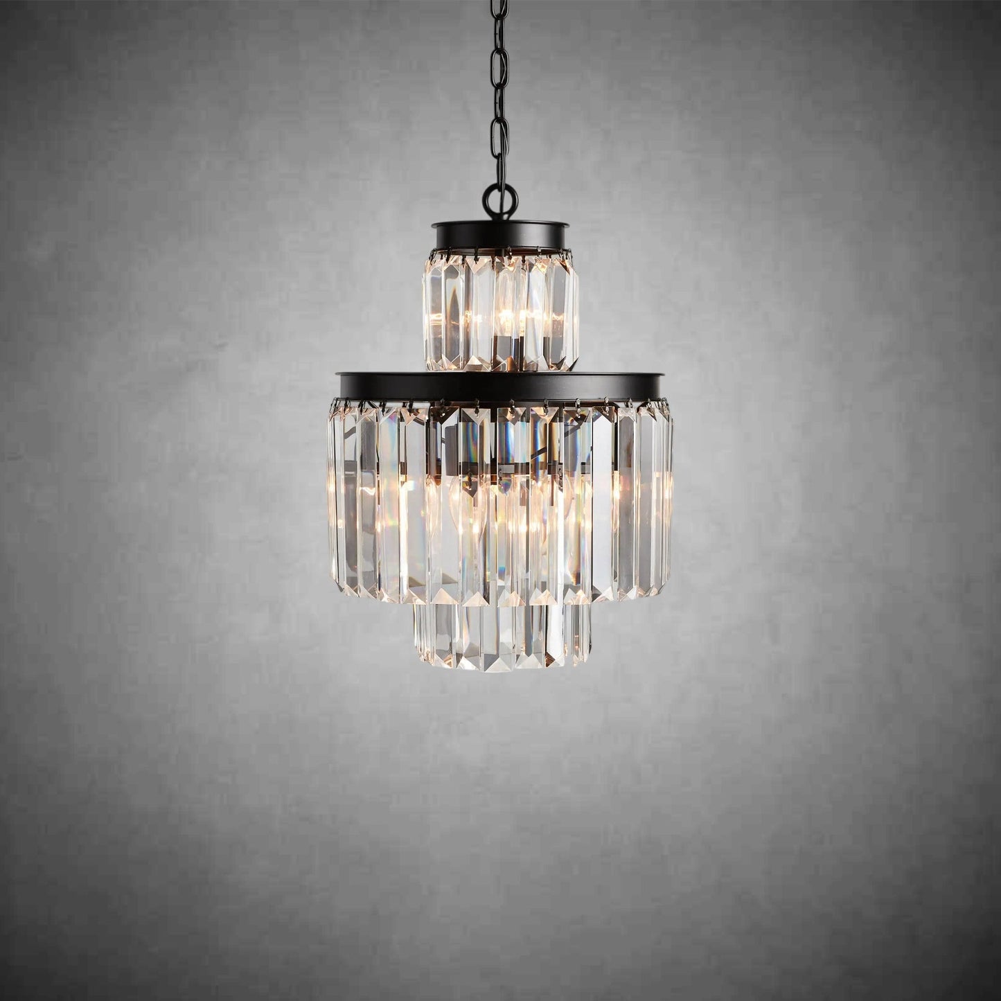 Leyland Tiered Round Chandelier Lighting - GILDLAMPS
