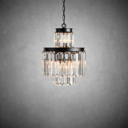 Leyland Tiered Round Chandelier Lighting - GILDLAMPS