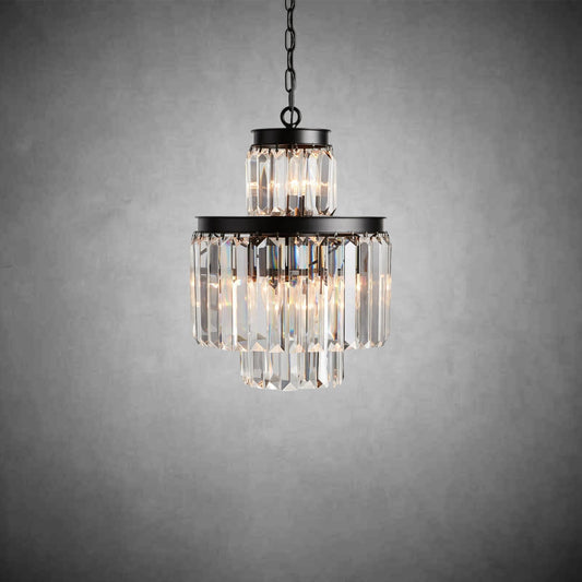 Leyland Tiered Round Chandelier Lighting - GILDLAMPS