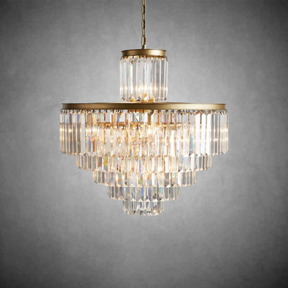 Leyland Tiered Round Chandelier Lighting - GILDLAMPS