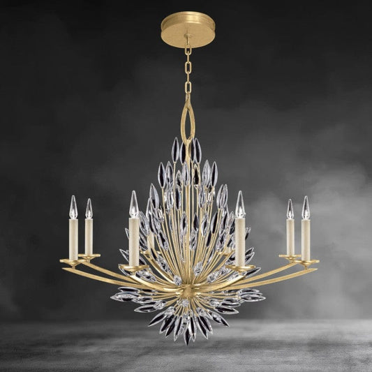 Lily Buds Candle Chandelier - GILDLAMPS