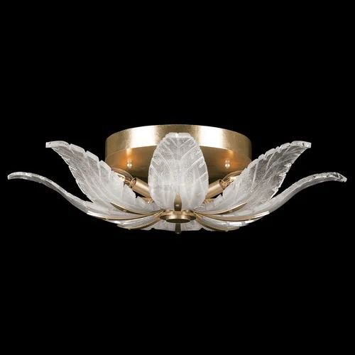 Lily Round Ceiling Wall Sconce 28"D - GILDLAMPS