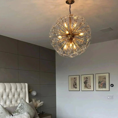 Lily Round Chandelier 8/10/19 Light - GILDLAMPS