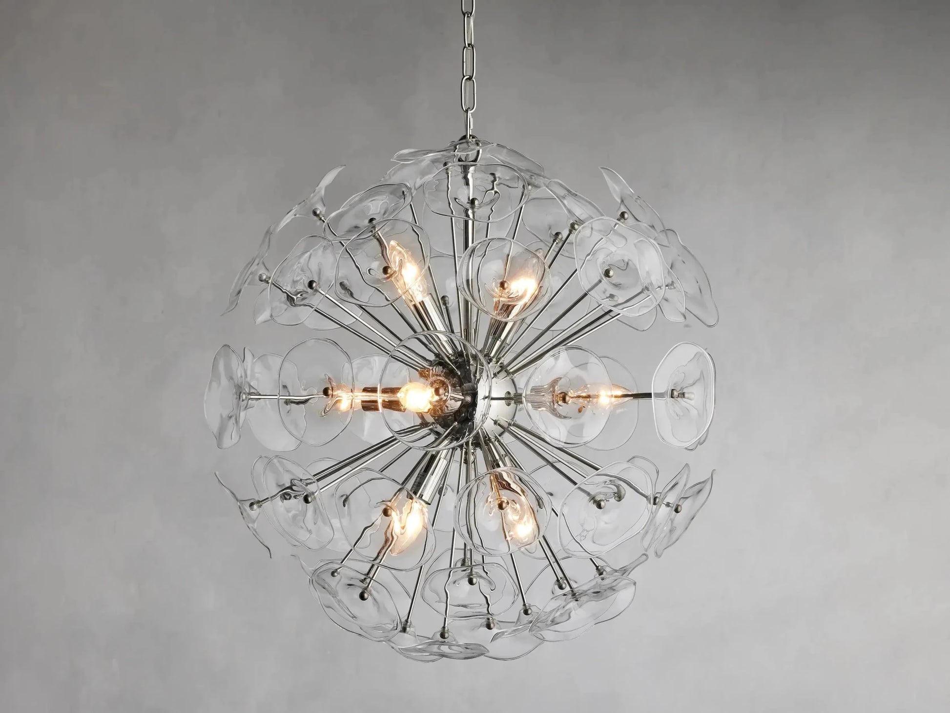 Lily Round Chandelier 8/10/19 Light - GILDLAMPS