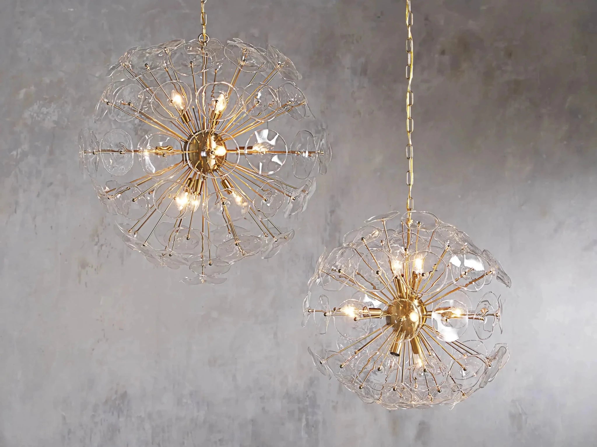 Lily Round Chandelier 8/10/19 Light - GILDLAMPS