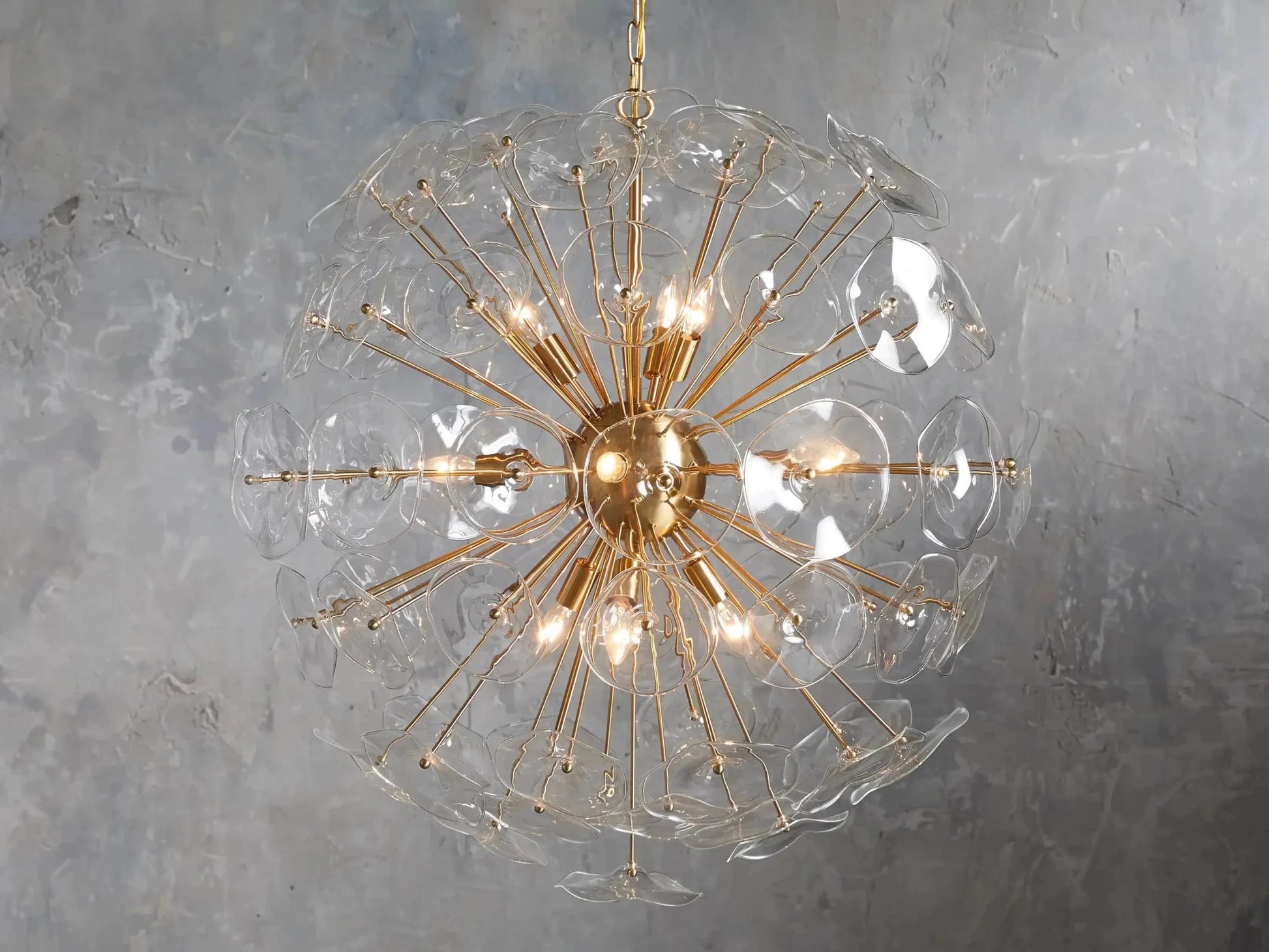 Lily Round Chandelier 8/10/19 Light - GILDLAMPS