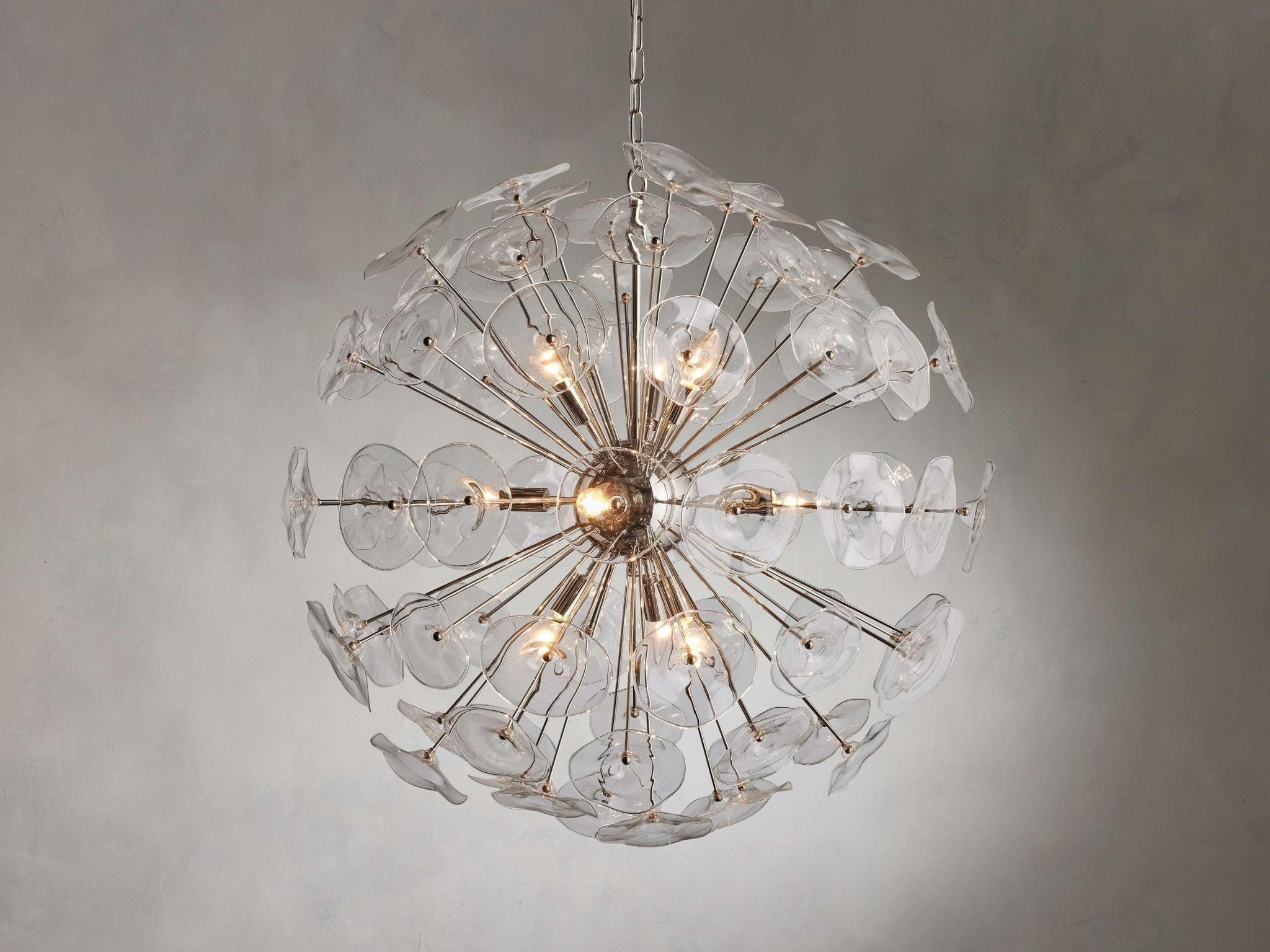 Lily Round Chandelier 8/10/19 Light - GILDLAMPS