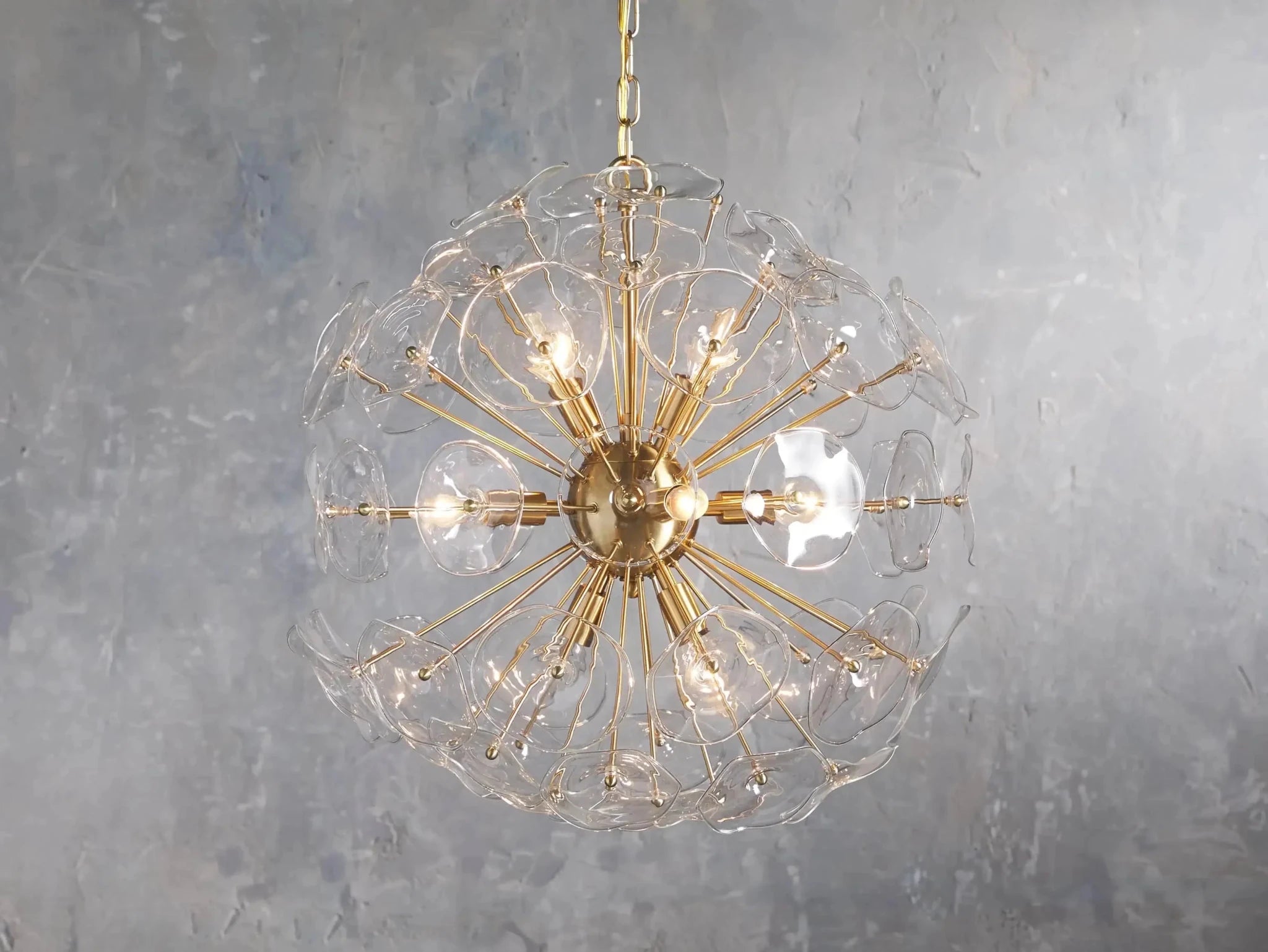 Lily Round Chandelier 8/10/19 Light - GILDLAMPS