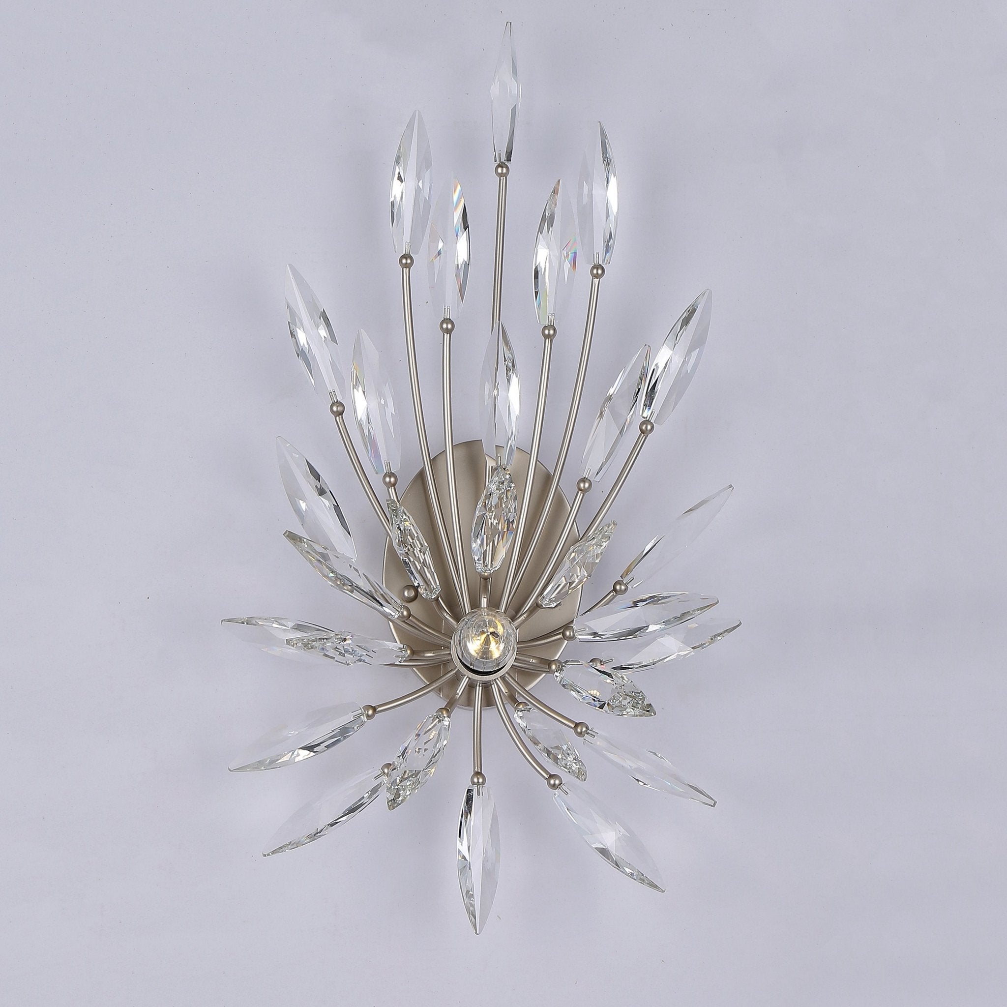 Lily Starburst Crystal Sputnik Wall Sconce - GILDLAMPS