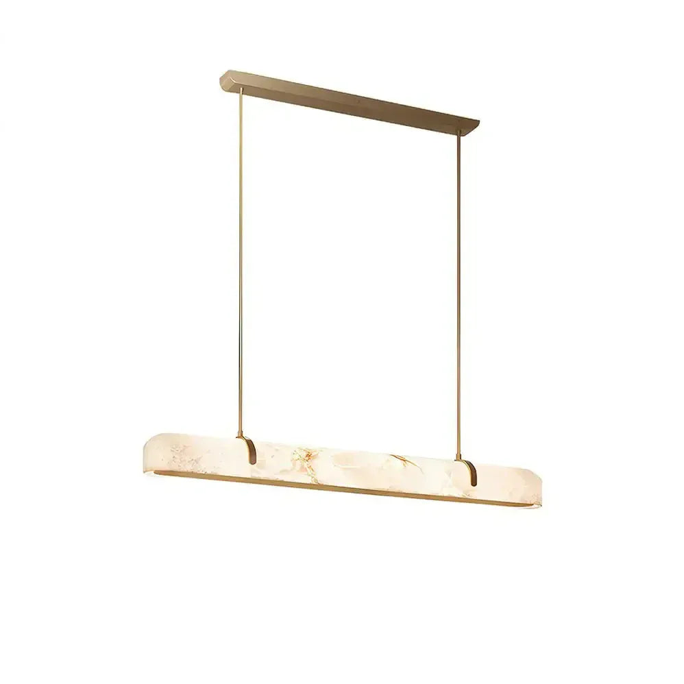 Linear Alabaster Chandelier 35.4 inch, 59.1 inch