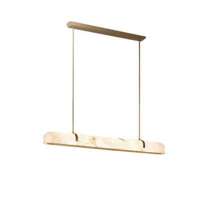 Linear Alabaster Chandelier 35.4 inch, 59.1 inch